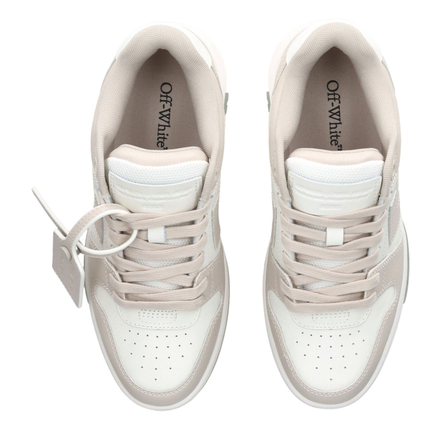 Off White Out Of Office Sneaker - Beige