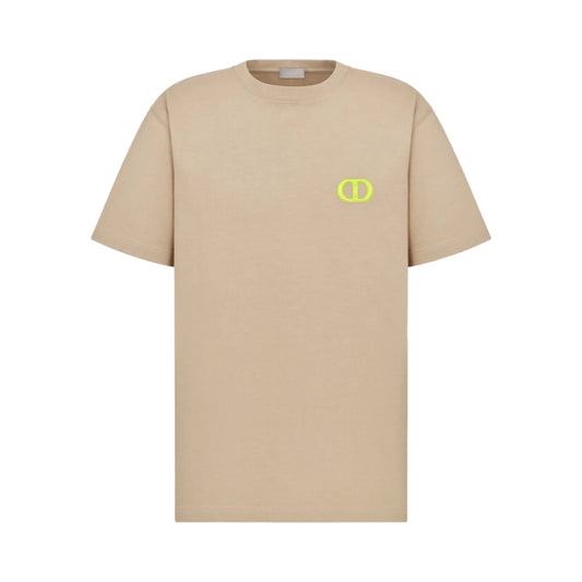 Dior CD Logo T-Shirt Beige