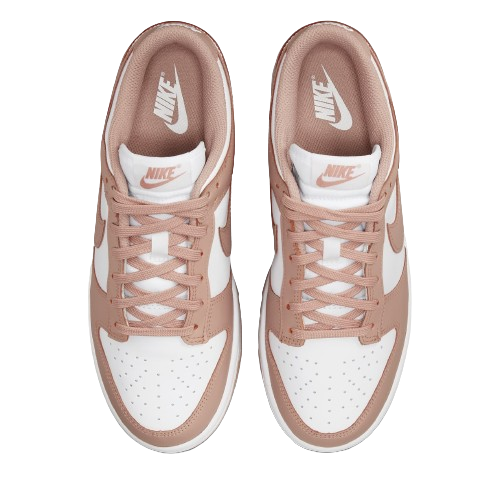 Women's Nike Dunks - White / Rose Whisper