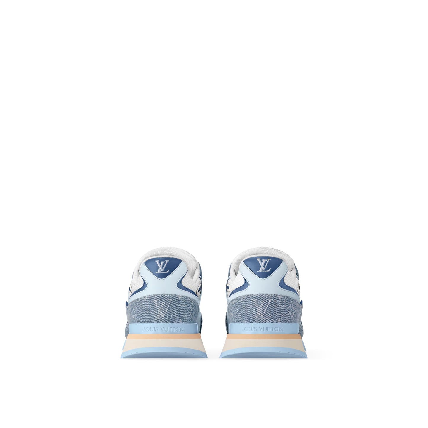 Louis Vuitton Run Away Trainers - Blue & Gray